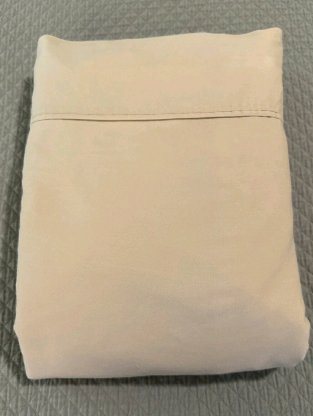 Wamsutta 100% Cotton Flat Full Sheet Beige